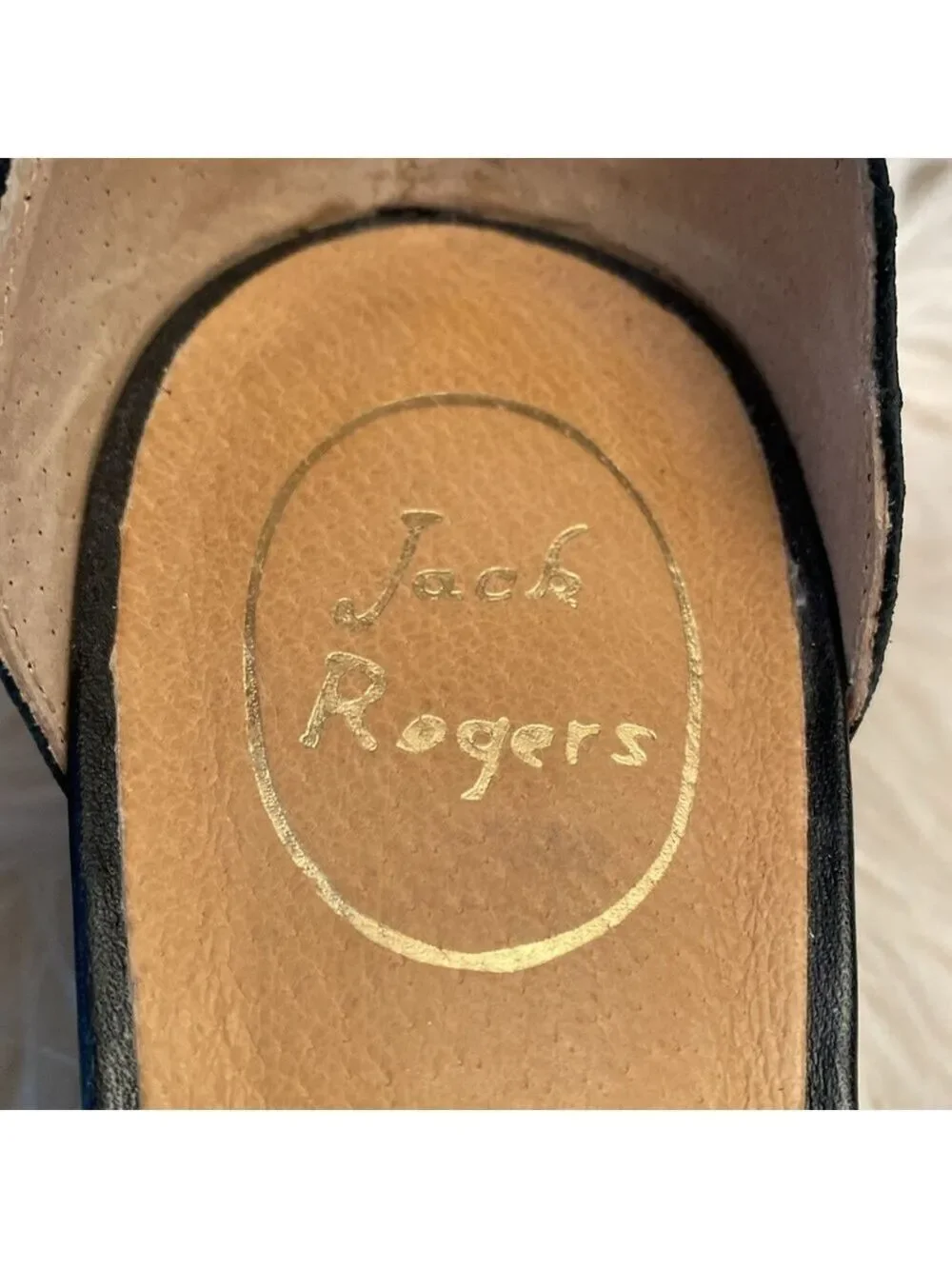 Jack Rogers Lillian Block Heel Sandals, Size 11